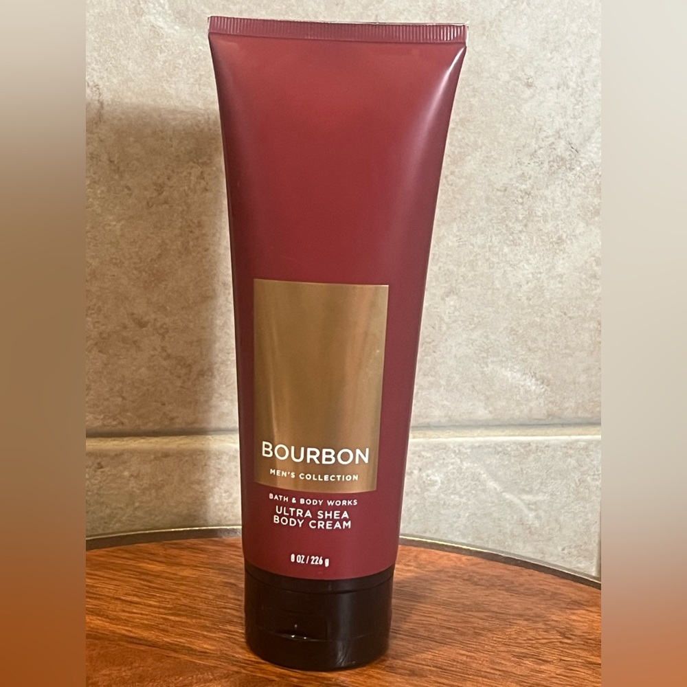 Bath & Body Works Bourbon Men's Collection Shea Body Cream 8oz Discontinued